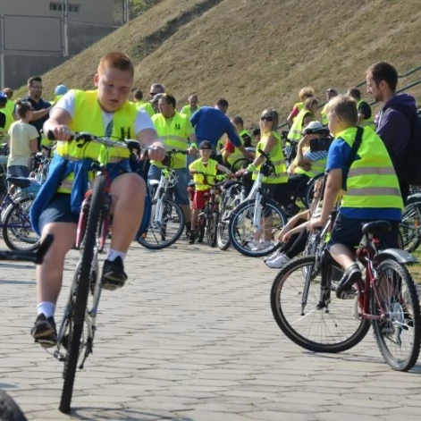 Tczew - Rowerzyści przejechali ulicami Tczewa