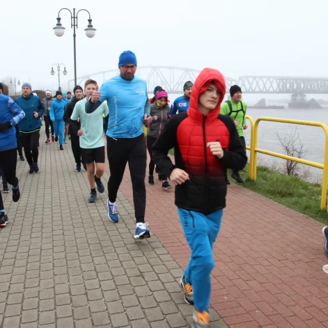 Tczew - Parkrun na niebiesko