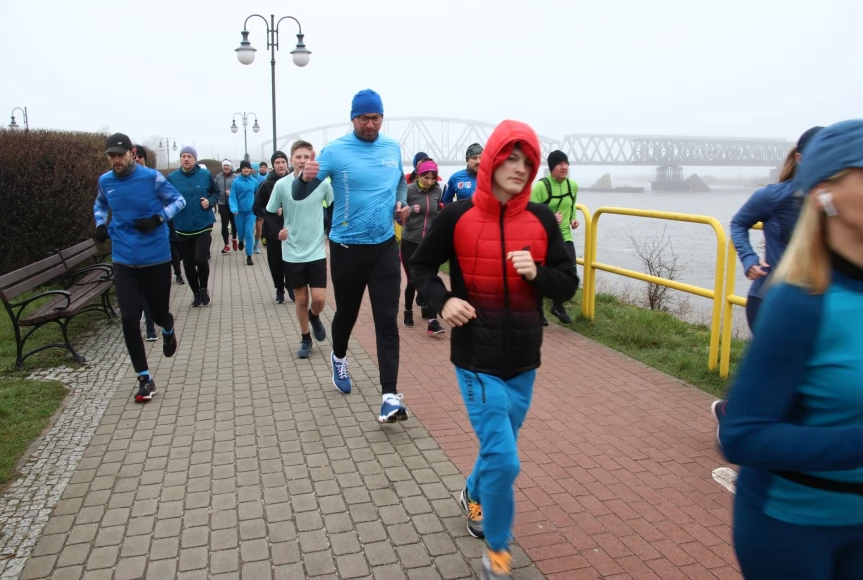 Tczew - Parkrun na niebiesko