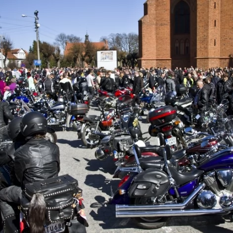 Tczew - Motocykliści zainaugurowali sezon