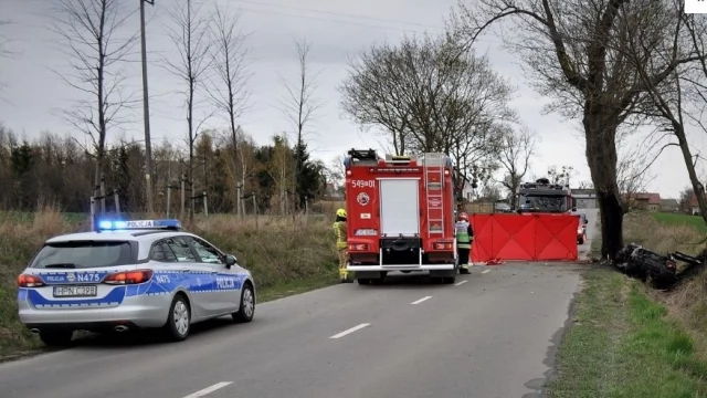 Tczew - Policja ustala, jak doszło do wypadku, w którym zginął 34-latek