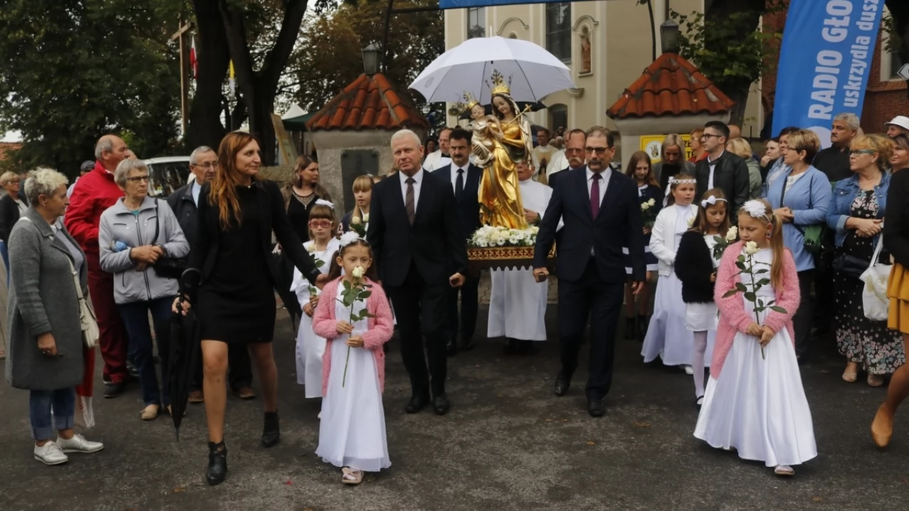 Tczew - Tczewianie na odpuście w Piasecznie