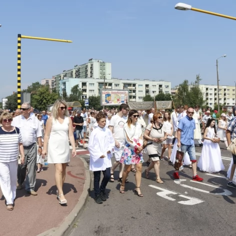 Tczew - Boże Ciało - procesja z Najświętszym Sakramentem