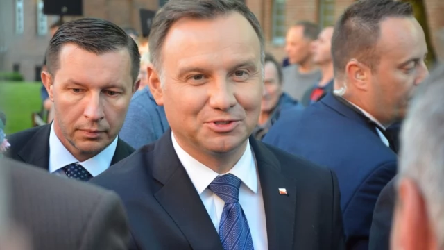 Tczew - Prezydent Andrzej Duda w Pelplinie