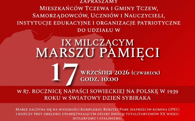 Tczew - IX Marsz Pamięci w Rokitkach