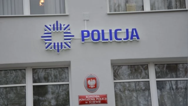 Tczew - Komenda policji jak nowa - na razie z zewnątrz