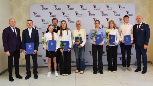Tczew - Starosta nagrodził ludzi kultury i sportu