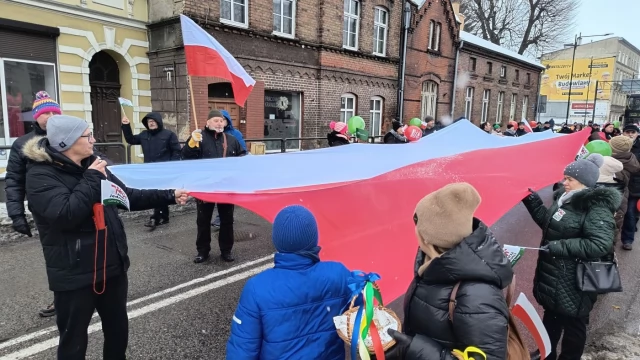 Tczew - Marsz Jedności Gminy Tczew przeszedł ulicami Tczewa