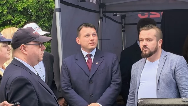 Tczew - Sławomir Mentzen w Tczewie "Klasa polityczna nam nie wyszła"