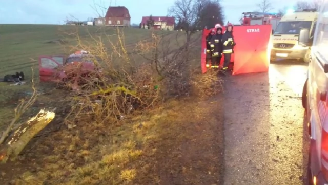 Tczew - Poważny wypadek na dk 91. Sześć osób rannych