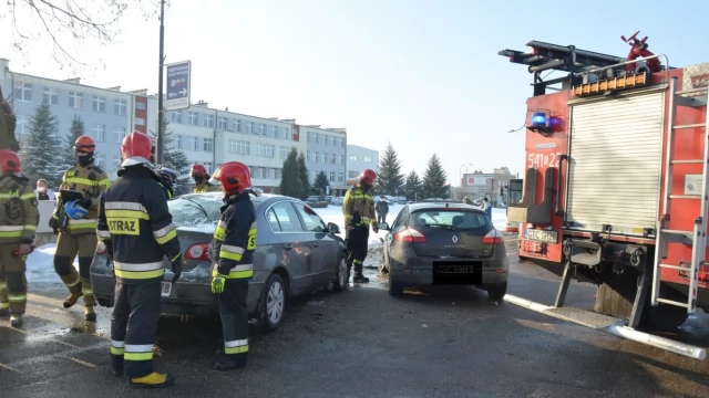 Tczew - Wypadek na Jagiellońskiej. Są utrudnienia w ruchu