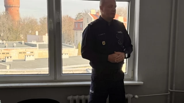 Tczew - Odprawa roczna tczewskich policjantów