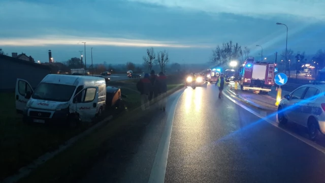Tczew - Gniew. Zablokowana dk 91 po poważnym wypadku