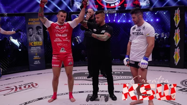 Tczew - Krystian Kaszubowski pokonał Ivica Truščeka na KSW 51