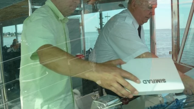 Tczew -  Zbudowali katamaran z... aluminium. Będzie pływać po Wiśle?