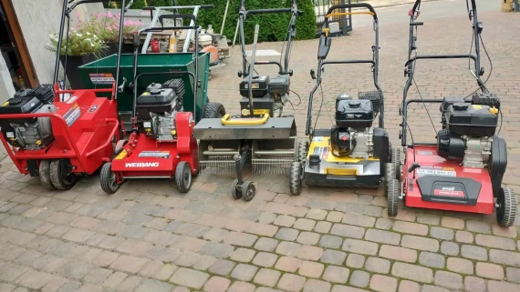 Tczew - Aerator rurkowy wertykulator glebogryzarka Wynajem