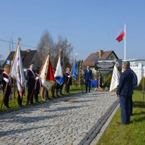 Tczew - Uroczystości przy Panteonie Katyńskim