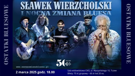 Tczew - Ostatki bluesowe "NOCNA ZMIANA BLUESA" - koncert [ODWOŁANE]