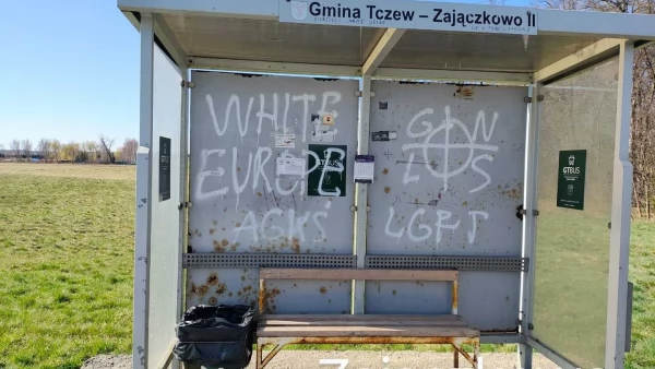 Tczew - Gmina Tczew. Wandale niszczą przystanki