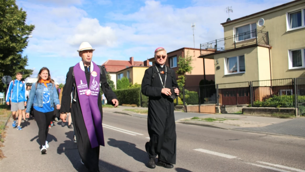 Tczew - Pielgrzymka idzie do Częstochowy. Ze względu na COVID jest inna niż zwykle