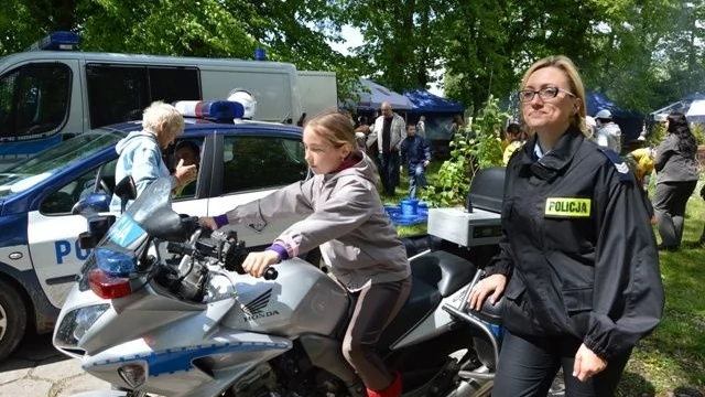 Tczew - Ogrody Nadziei. Policjanci wspierali chorych
