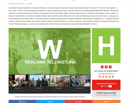 Tczew - reklama H