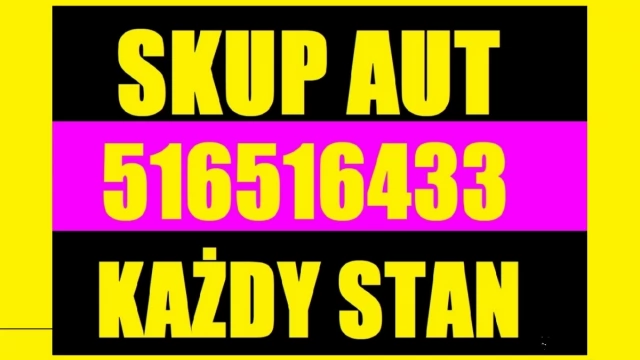 Tczew - Skup Aut t.516516433 wszystkie każdy stan