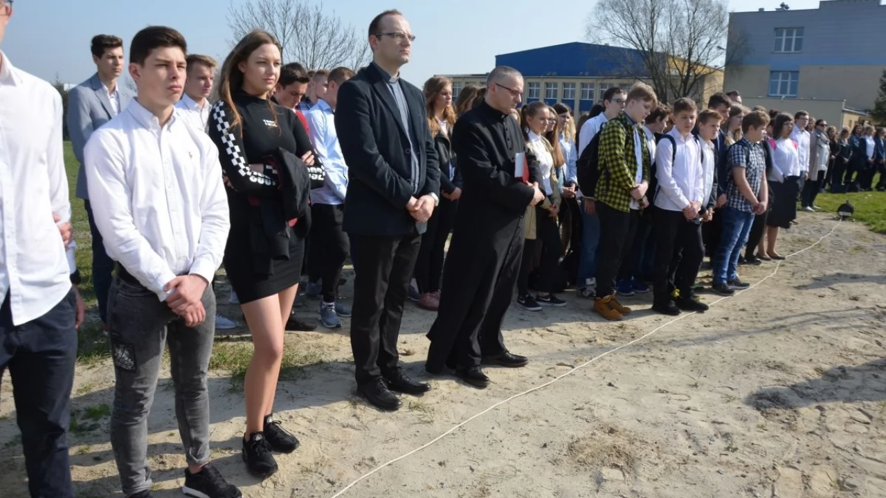 Tczew - Uroczystości przy Panteonie Katyńskim
