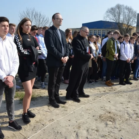 Tczew - Uroczystości przy Panteonie Katyńskim