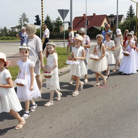 Tczew - Boże Ciało - procesja z Najświętszym Sakramentem