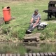 Tczew - Na Górkach integrowali się, łowiąc ryby