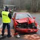 Tczew - Nietrzeźwy kierowca spowodował wypadek
