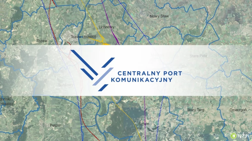Tczew - CPK - wciąż nie wiadomo, który wariant zostanie wybrany