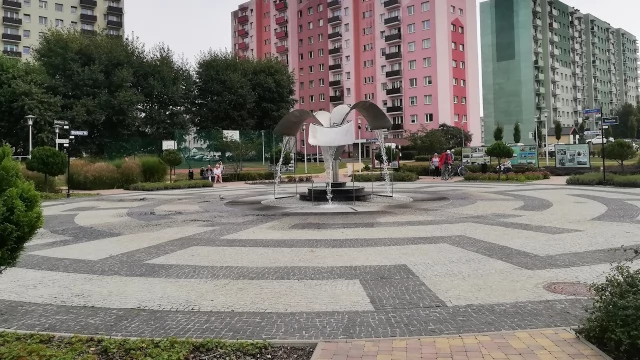 Tczew - Fontanny włączone po zimowej przerwie