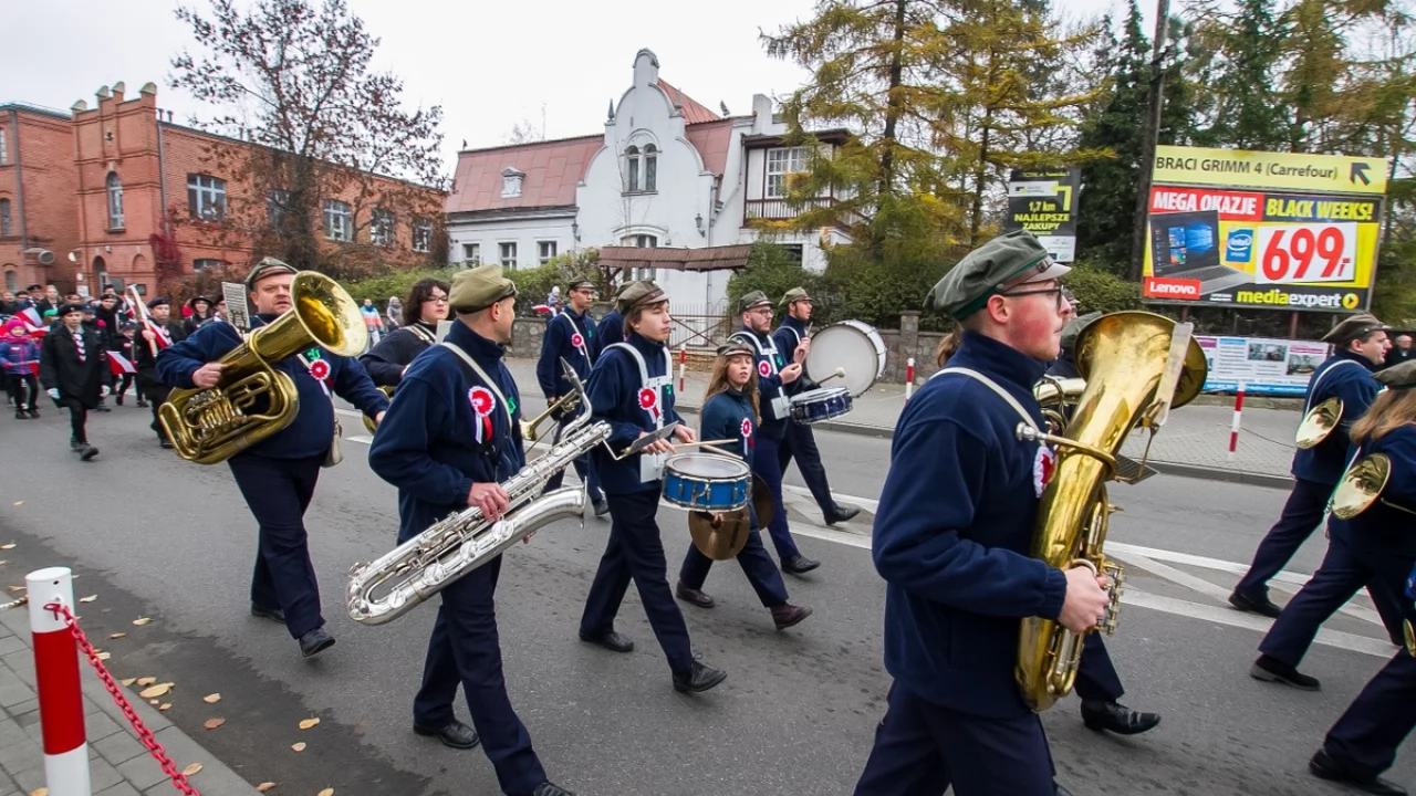 Tczew - Tczew świętował niepodległość. Patriotycznie i na wesoło