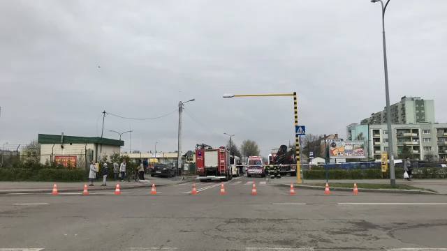 Tczew - Pilne! Groźny wypadek przy al. Kociewskiej