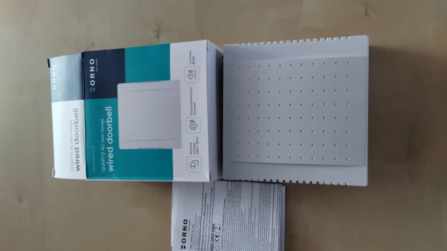 Tczew - Dzwonek przewodowy dwutonowy do drzwi 230V