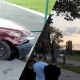 Tczew - Rokicka. Ranni rowerzyści. Prawdopodobnie kierowca był nietrzeźwy [wideo]