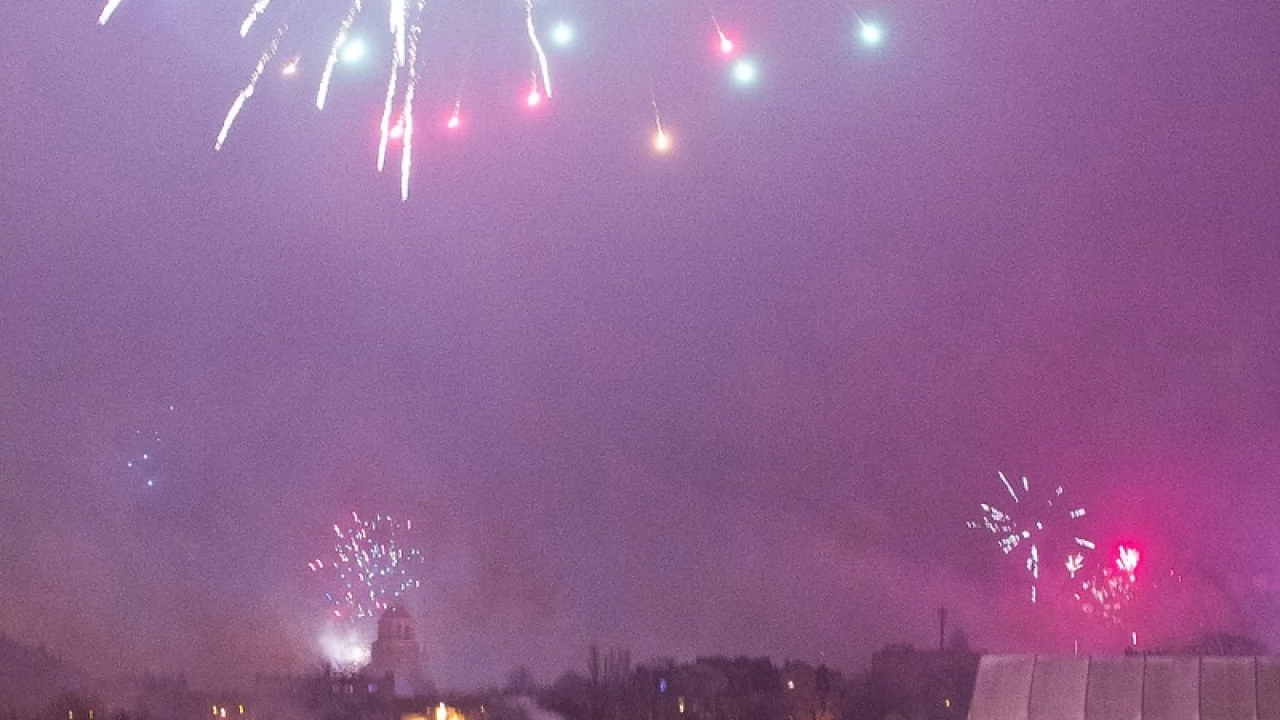 Tczew - Tczew przywitał 2017 rok