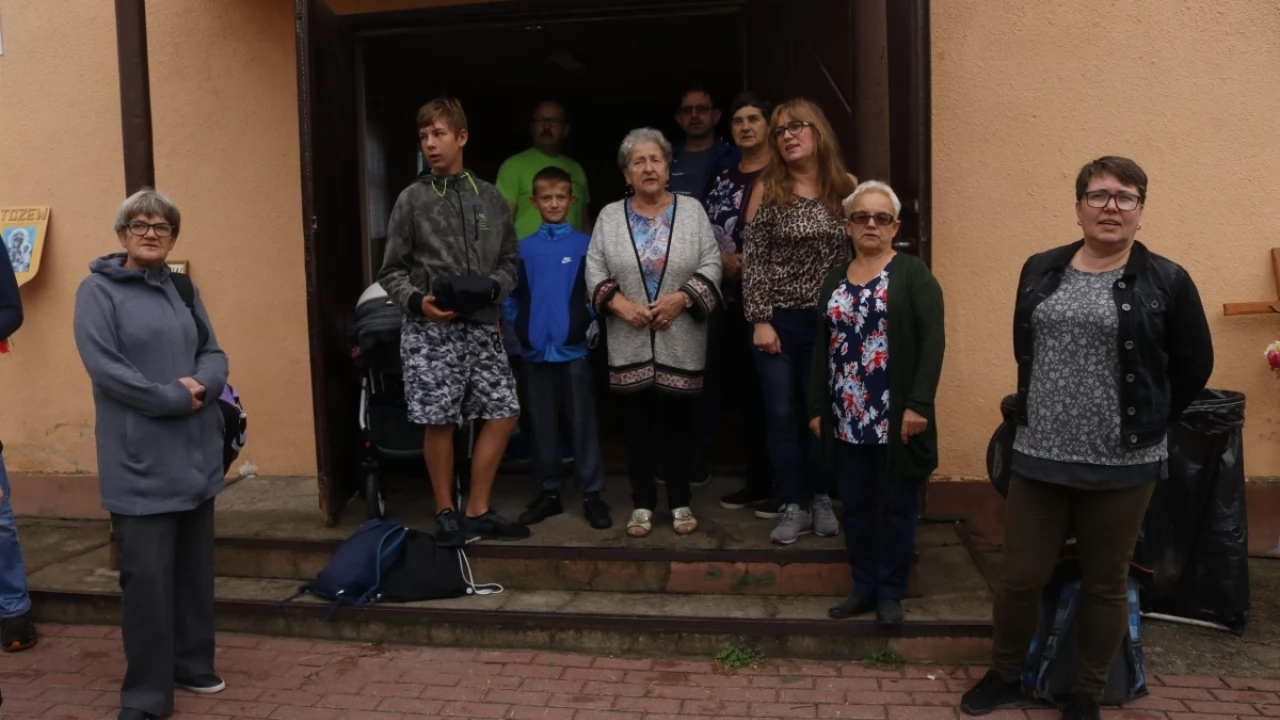 Tczew - Tczewianie na odpuście w Piasecznie