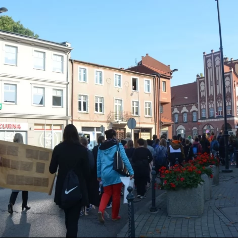 Tczew - Manifest przeciwko marnowaniu jedzenia w Tczewie