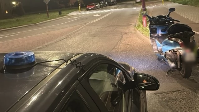 Tczew - Jechał motorowerem po alkoholu. Miał też marihuanę