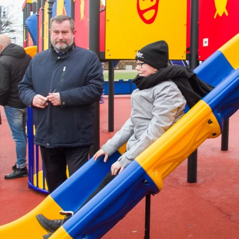 Tczew - Nowy plac zabaw nad Wisłą