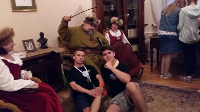 Tczew -  Zlot Szkół Sienkiewiczowskich z tczewską reprezentacją. Było spotkanie z... prawnuczką pisarza