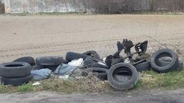 Tczew - Kto tak "utylizuje" śmieci w lasach?