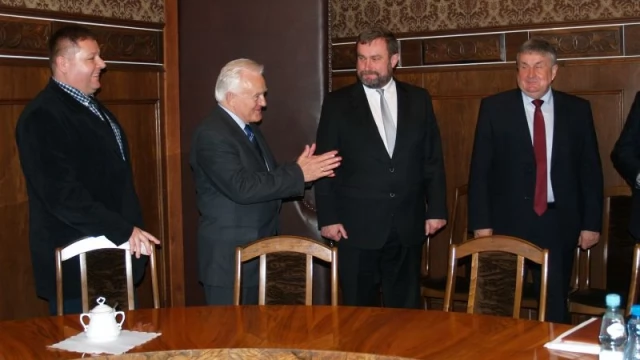 Tczew - Leszek Miller odwiedził Tczew