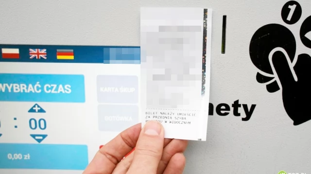 Tczew - Parking, 90 zł za brak biletu! Facet na mnie nawrzeszczał