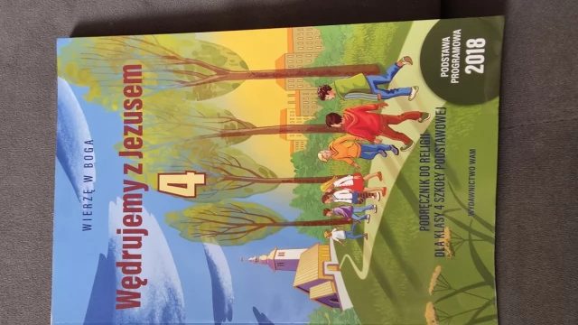 Tczew - Podręcznik do religii Wędrujemy z Jezusem klasa 4