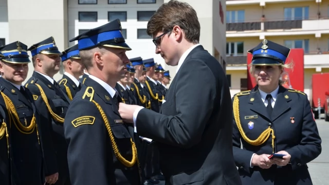 Tczew - Dzień Strażaka w Tczewie. Podziękowania za oddaną służbę
