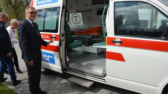 Tczew - Tczewski szpital dostał w prezencie... karetkę